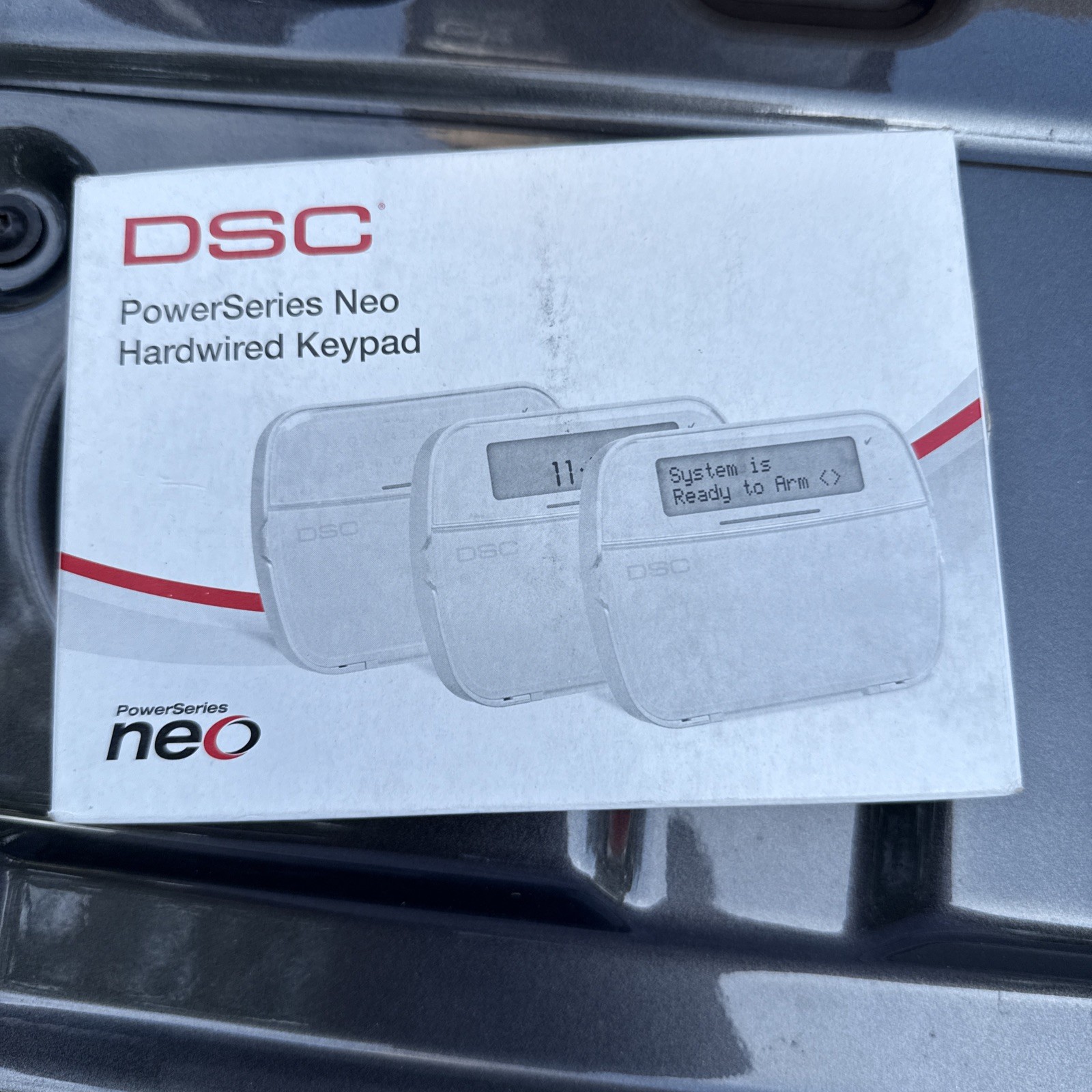 DSC HS2LCDENG N PowerSeries Neo Hardwired LCD Keypad Full Message Private  Label
