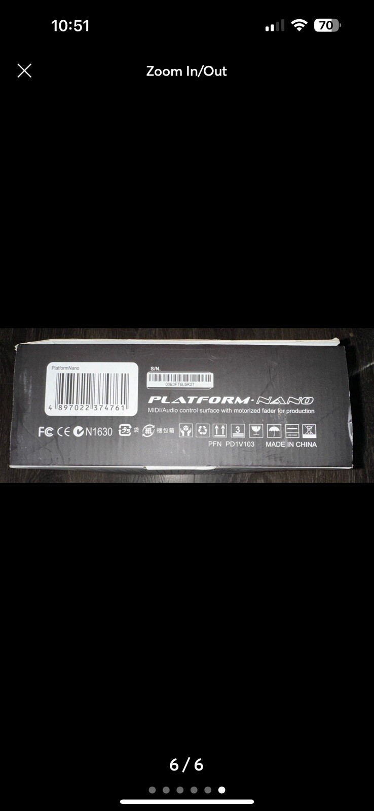 Icon Pro Audio Platform Nano Air MIDI Control Surface - Open Box