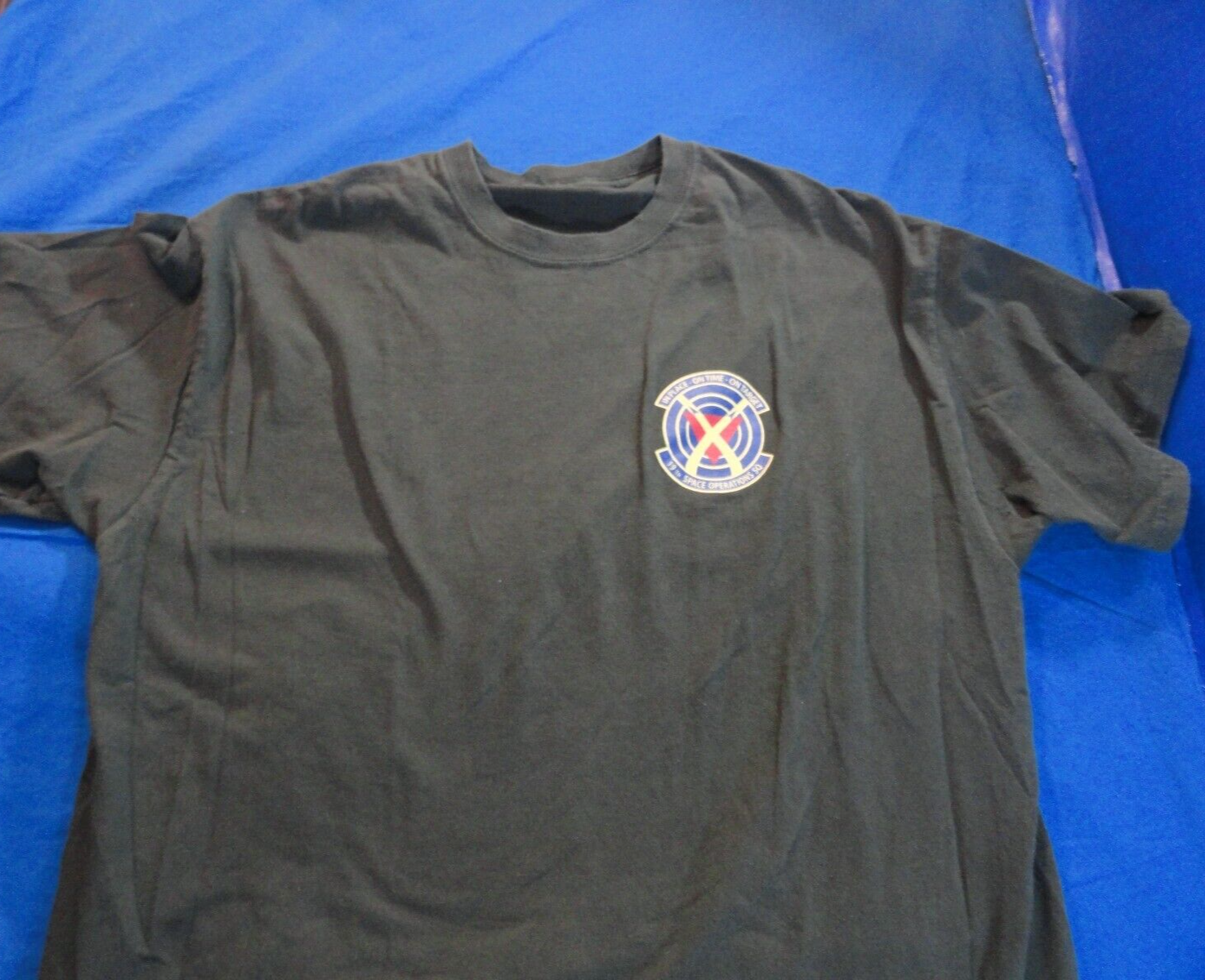 DISCONTINUED 19TH SPACE OPERATIONS SQUADRON UNIT SHIRT LARGE