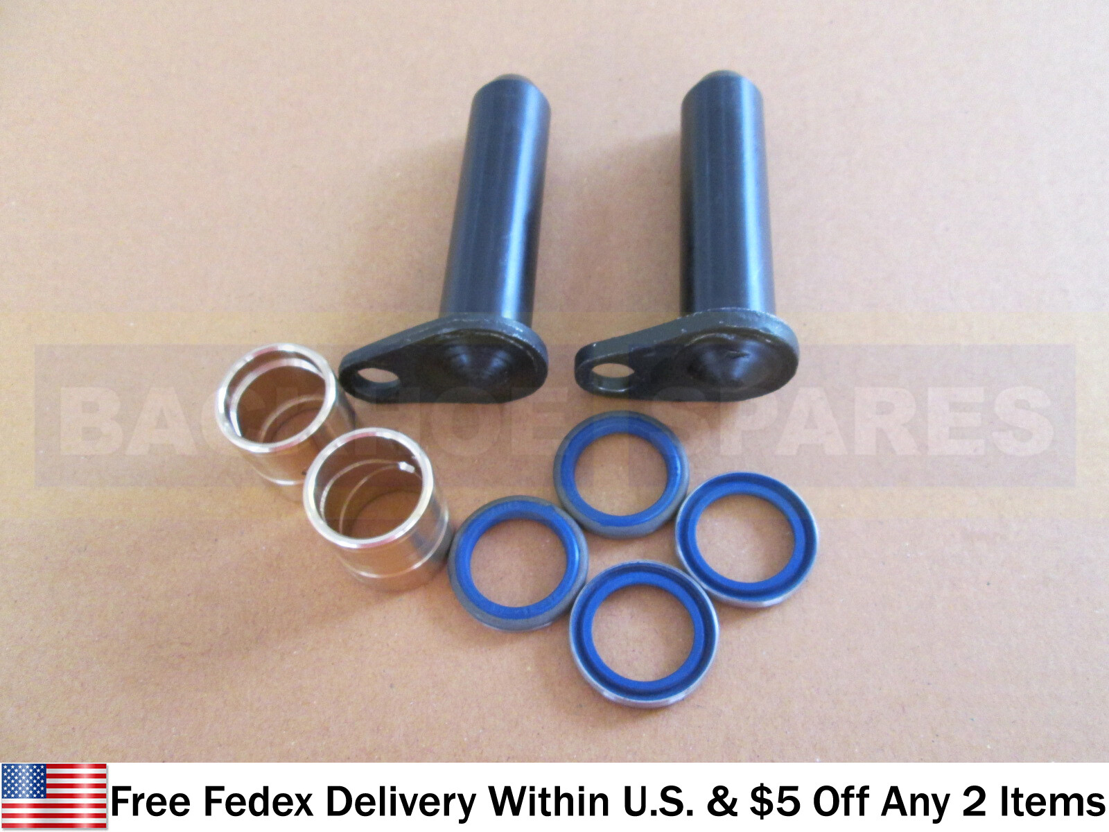 JCB PARTS - STEERING ASSY. PINS, BUSHES & SEALS (911/22800 808/00253 904/09300)