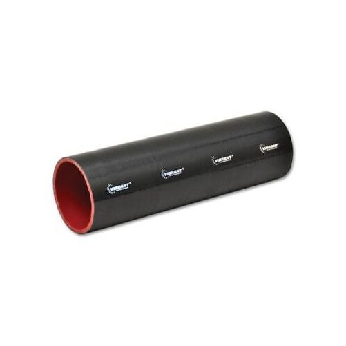 Vibrant 27071 4 Ply Silicone Sleeve 2 in. I.D. x 12 in. Black