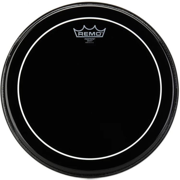 Remo Ebony Pinstripe Drumhead - 13"