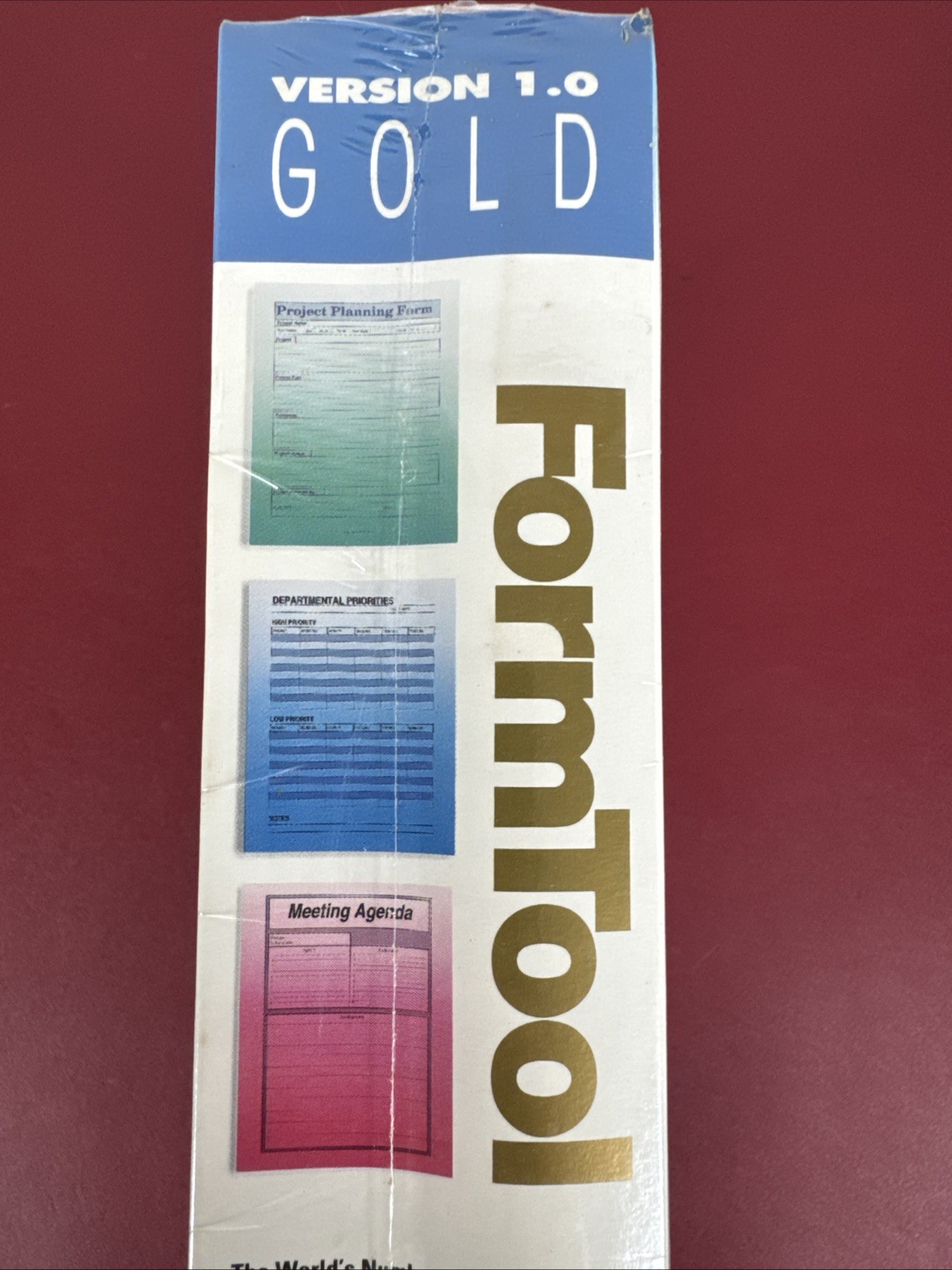 Vintage Sealed FormTool Version 3.0 GOLD PC Form Software 5.25 Diskettes IMSI