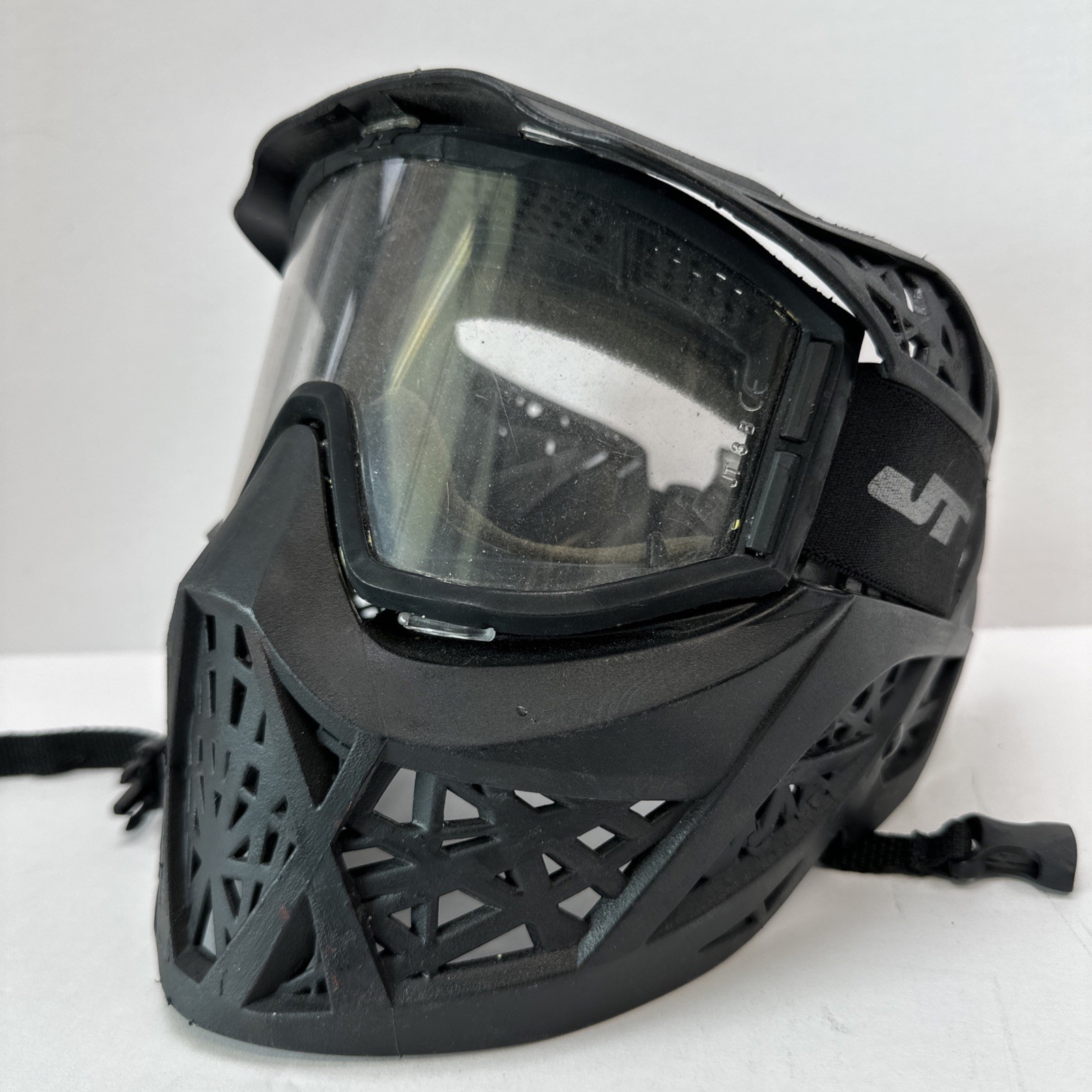 JT Paintball Mask Elite Prime Air Soft JT Sports Adjustable Medium Black