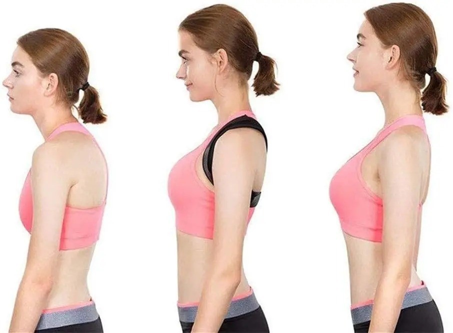 Adjustable Posture Corrector Back Shoulder Support Brace Belt for Men Women Spin