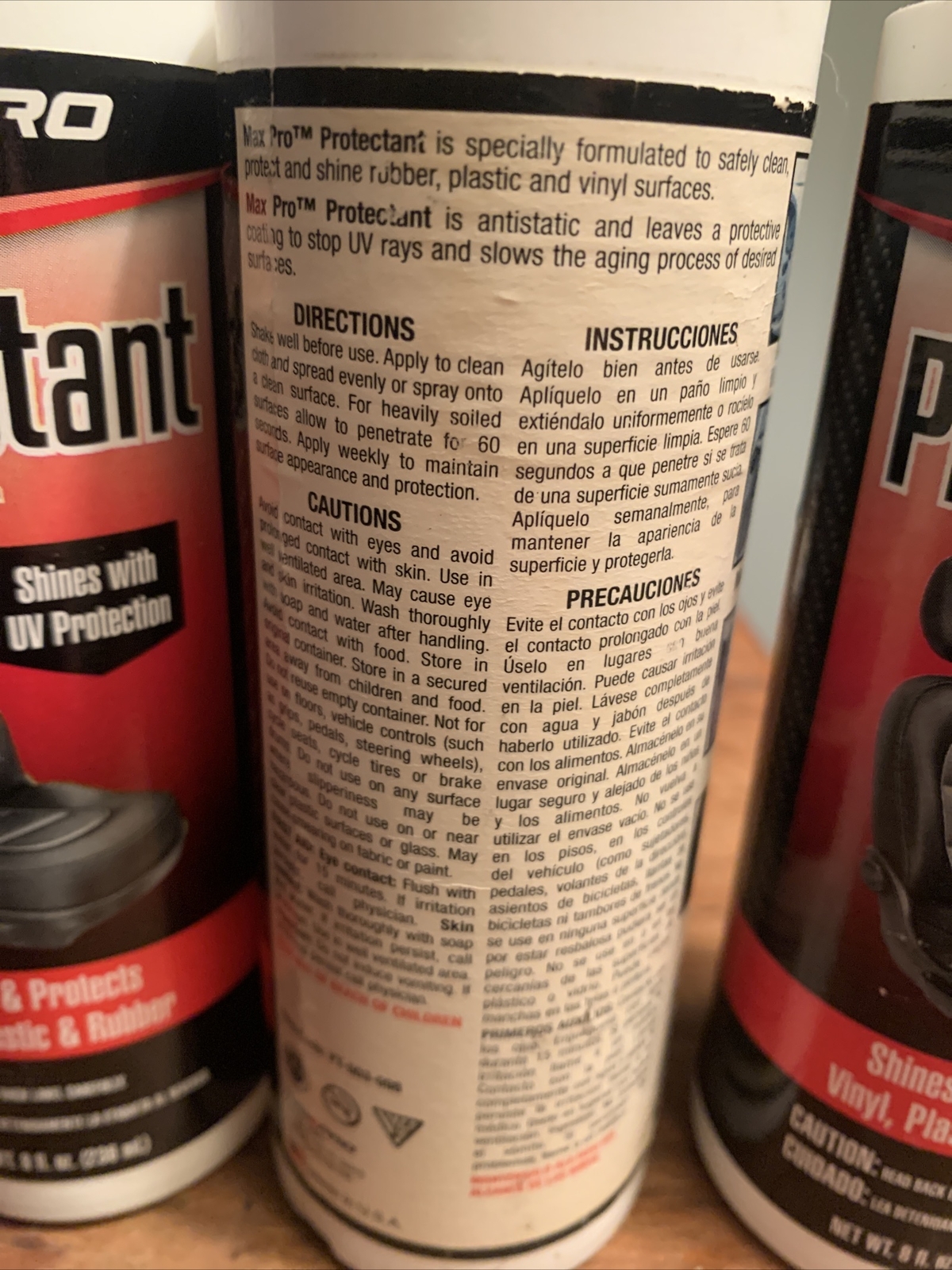 Maxpro Car Protectant Cleaner Auto Spray On shine Like Armorall