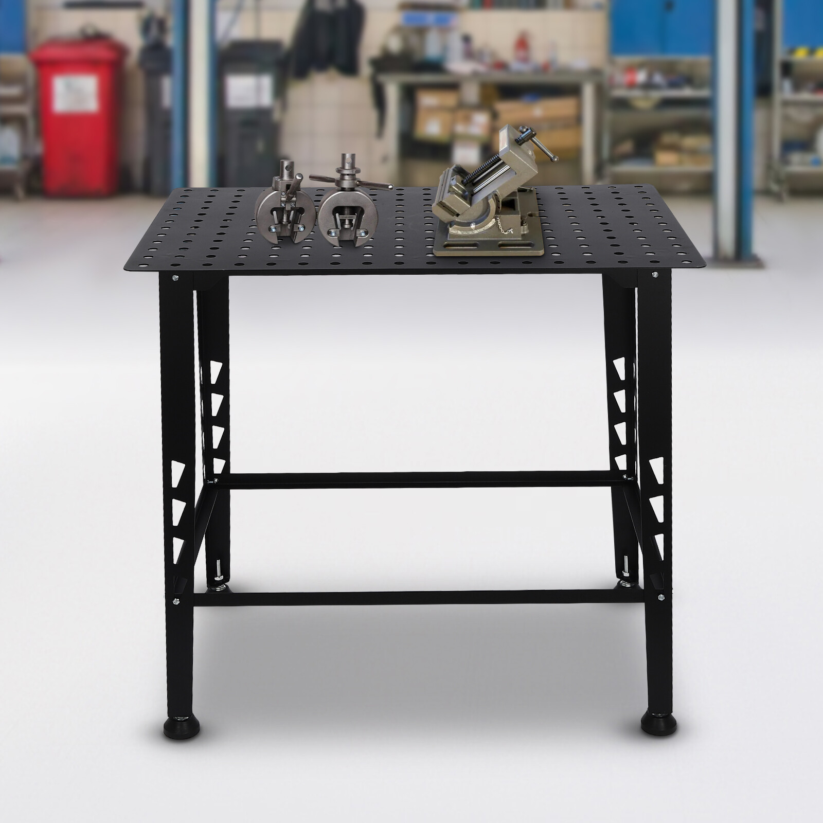 600LBS 36x24 Steel Welding Table Welding Fabrication Table Universal Work Table