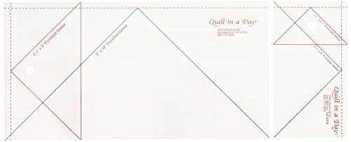 Quilt in a Day Jumbo Flying Geese Quilting Ruler 2 ruler set