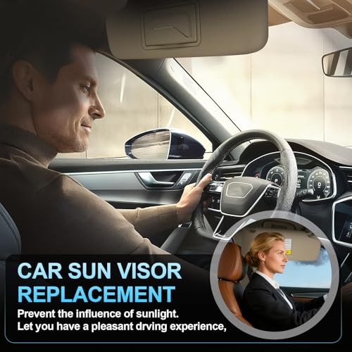 Sun Visor Driver Side for 2011-2019 Chevy Cruze, Beige, Left Left Driver Side