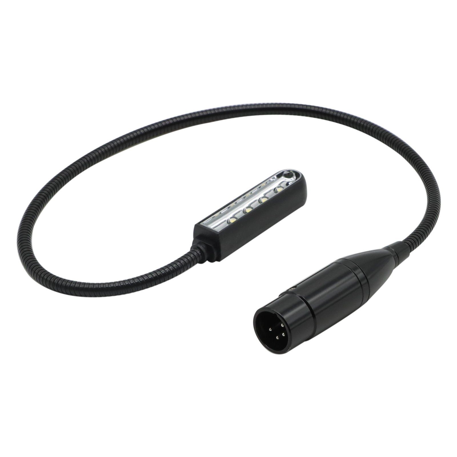 22inch Right Angle XLR 4pin LED Light Studio DJ Mixer Gooseneck Lamp for YAMAHA