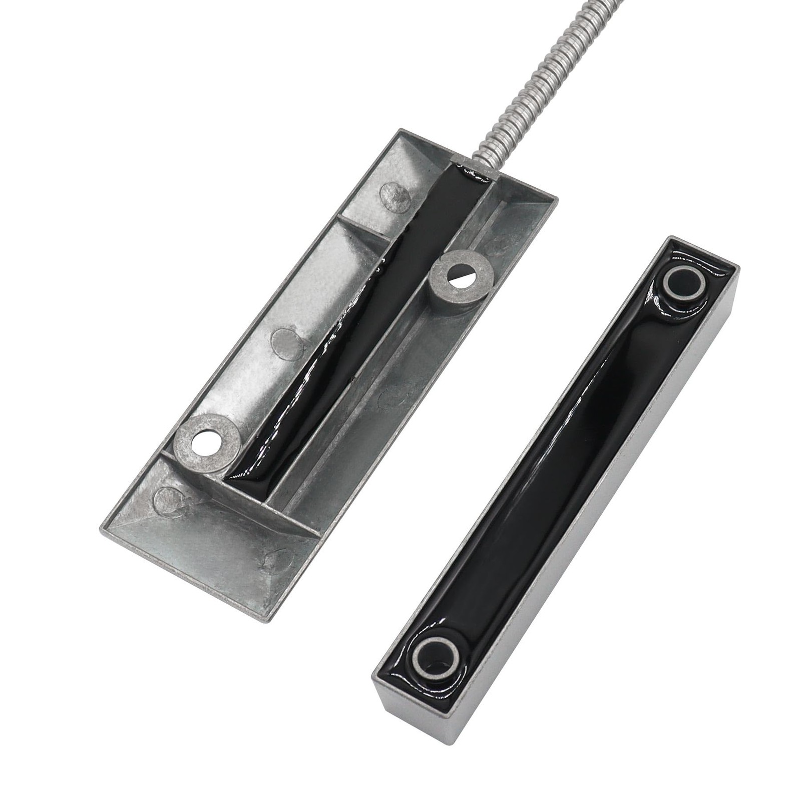 Magnetic Reed Switch Wired Surface Mount Normally Closed NC Contact Sensor Al...