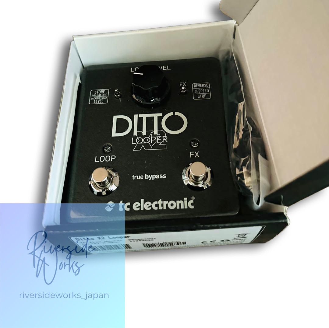 tc electronic 2-Button Looper DITTO X2 LOOPER