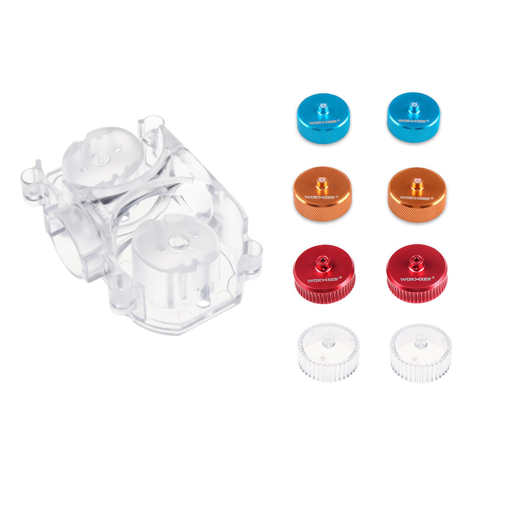 Worker Mod Flywheel Upgrade Canted Cage PC for STRYFE RAPID STRIKE Toy