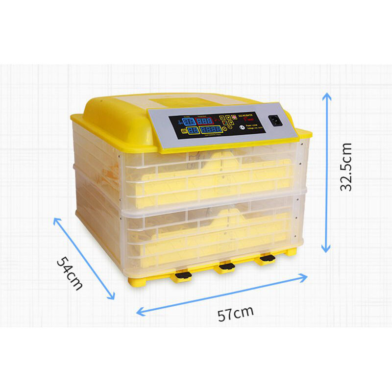 Automatic 96 Digital Chick Bird Egg Incubator Hatcher Temperature Control 110V