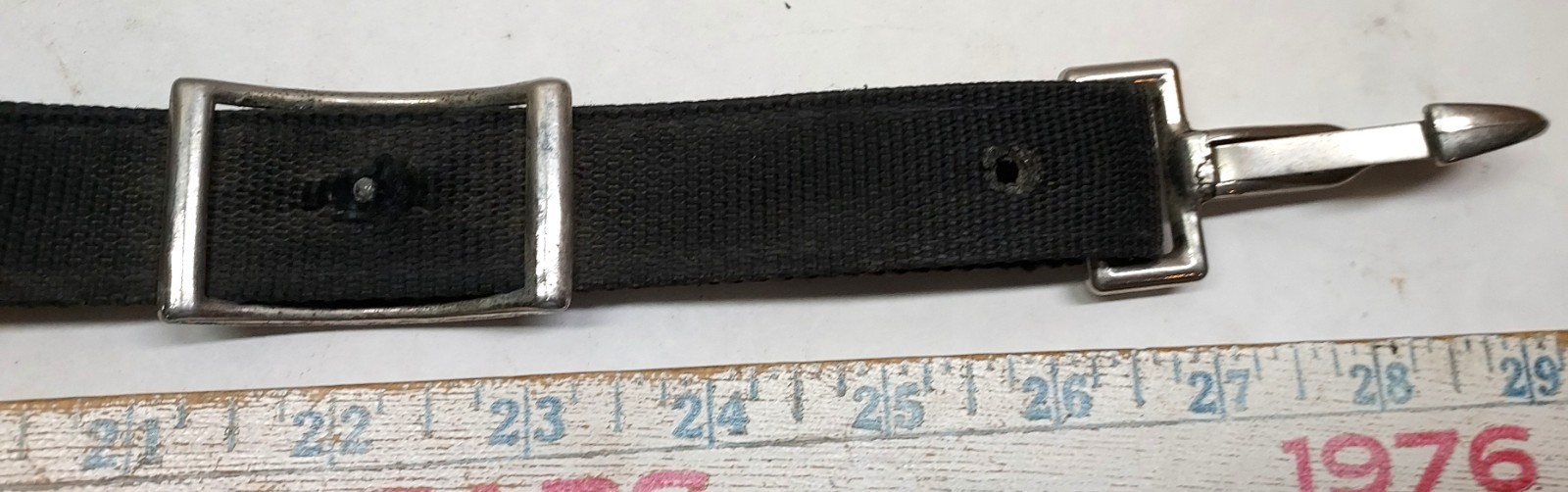 Adjustable Leather Crupper W/ Nylon Strap - 0702255