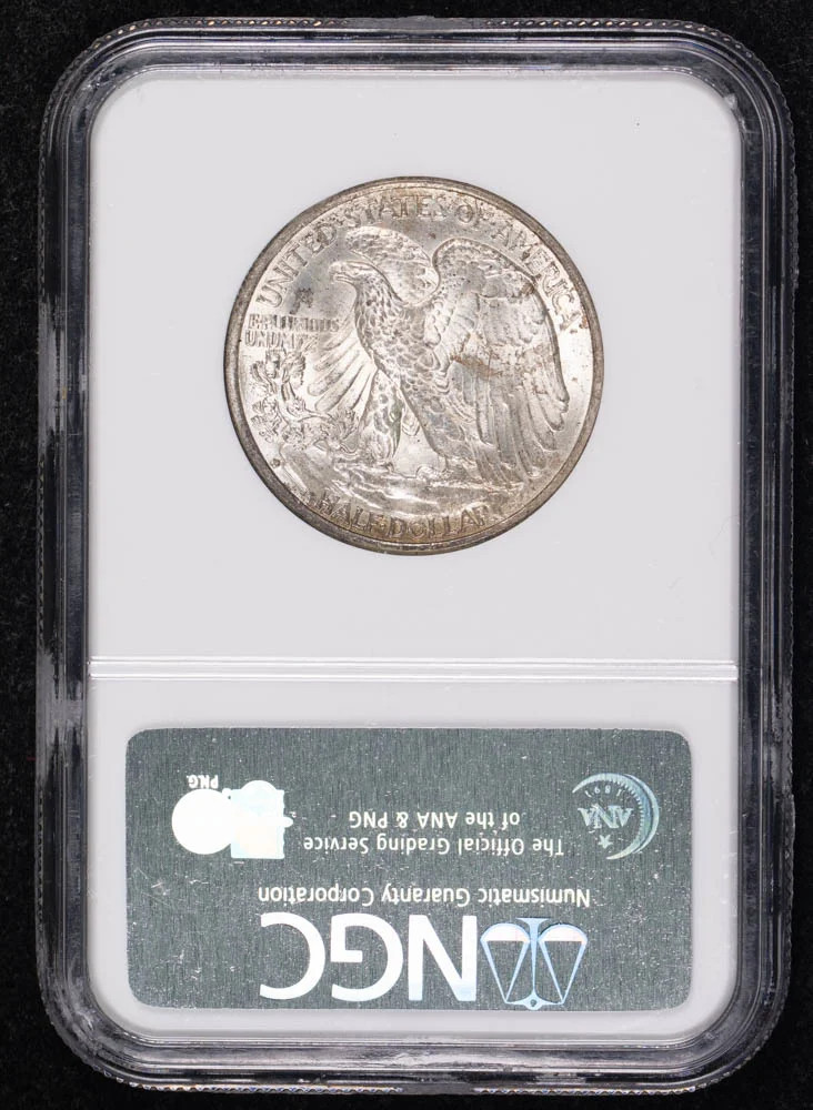 1937 D Half Dollars Liberty Walking NGC MS-63