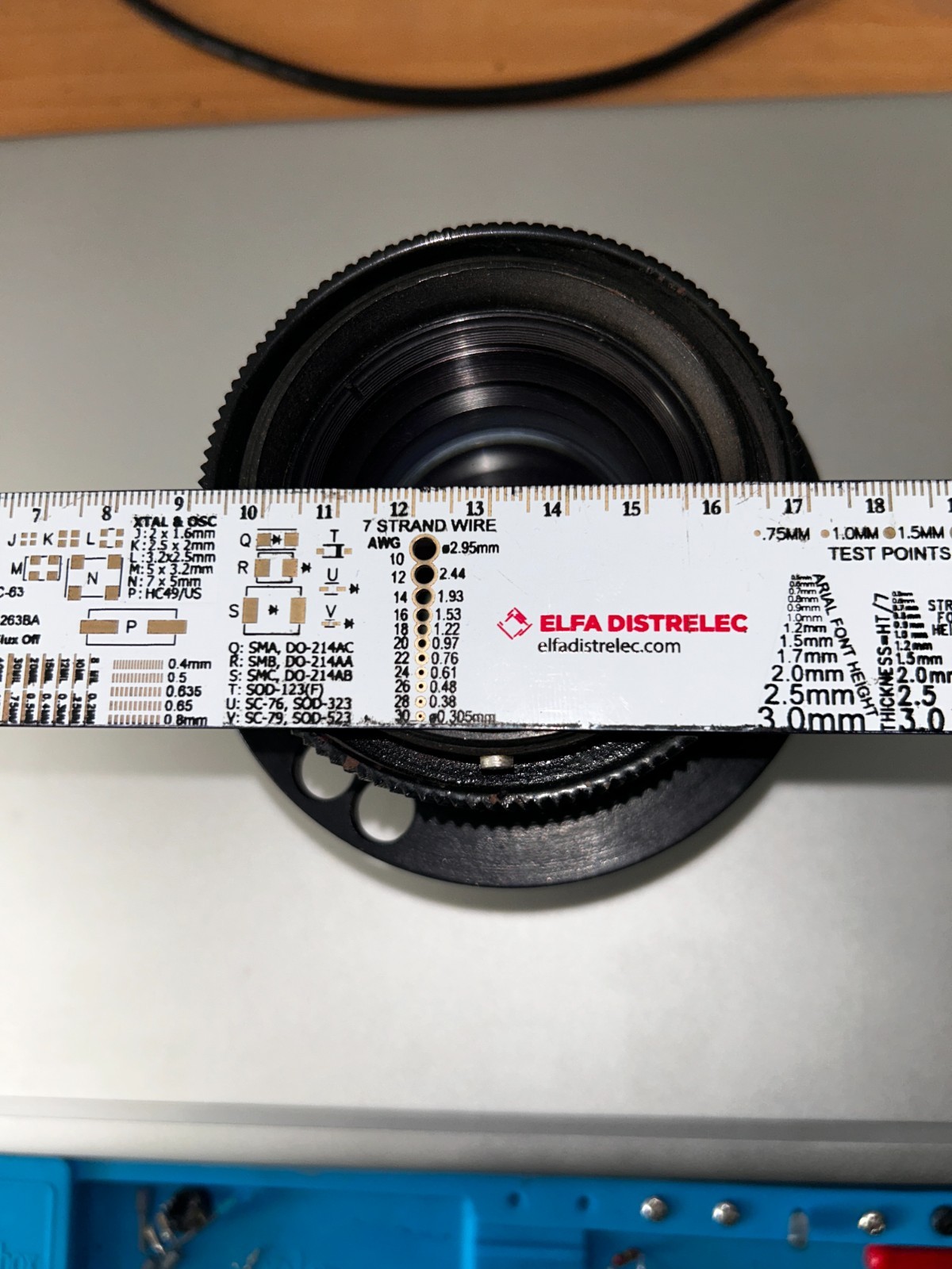A Soviet-era film projector Objective (optics) from USSR