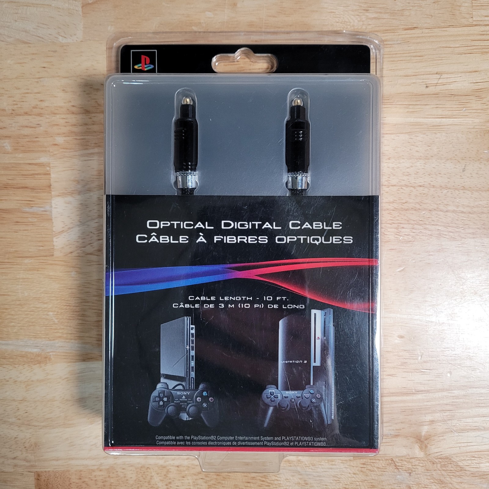 Sony PlayStation PS2 PS3 Optical Digital Cable OEM Brand New Factory Sealed