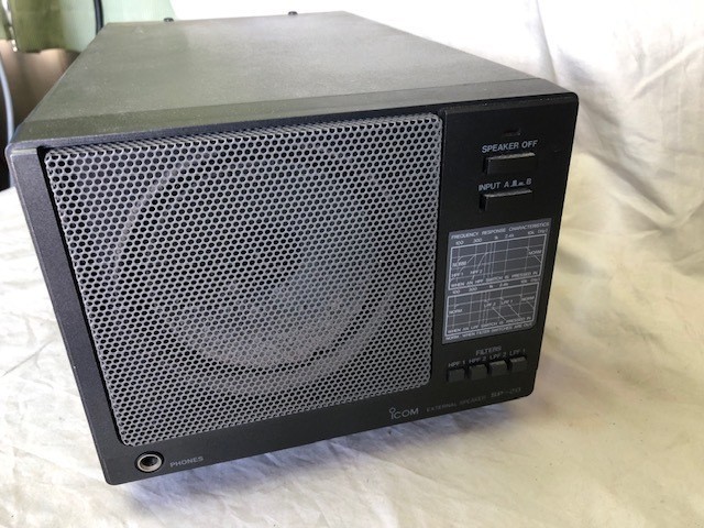 Junk item Icom SP-20 Audio equipment, External speaker, Operation unconfirmed