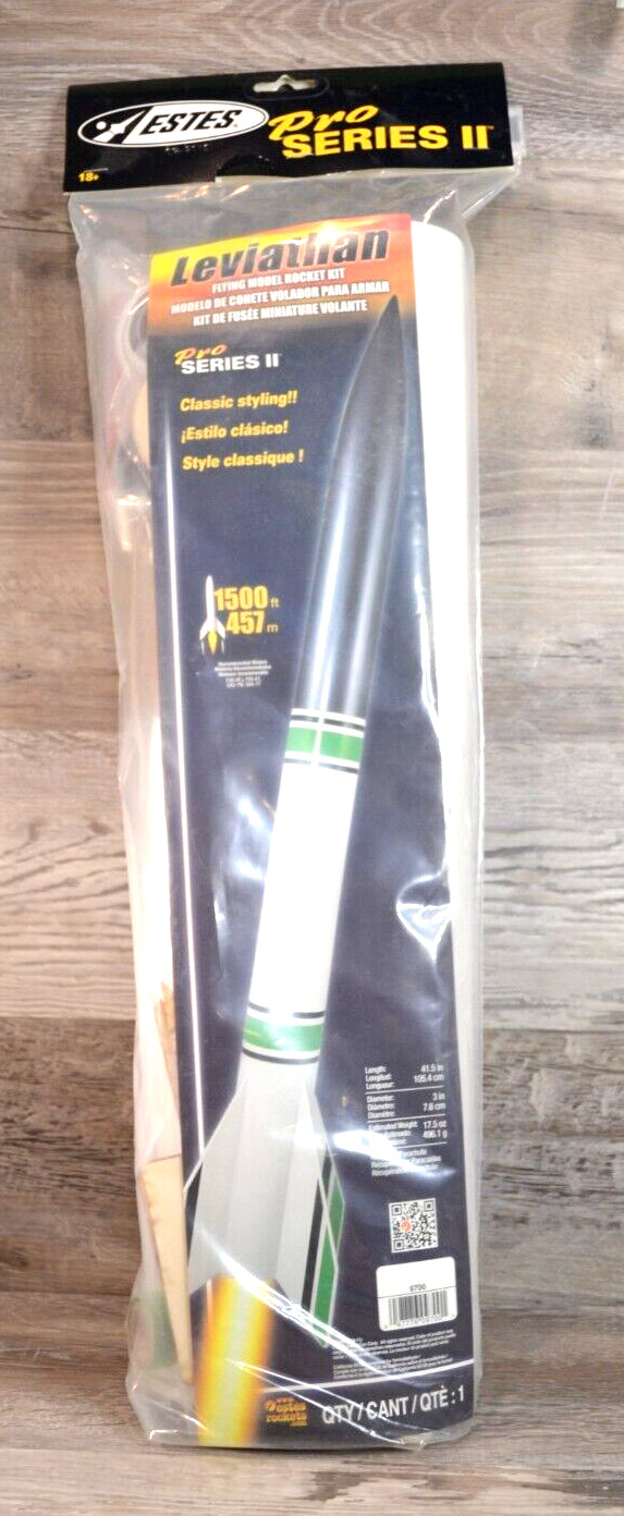 Original Estes Leviathan Pro Series 2 II Model Rocket New in Unopened Package