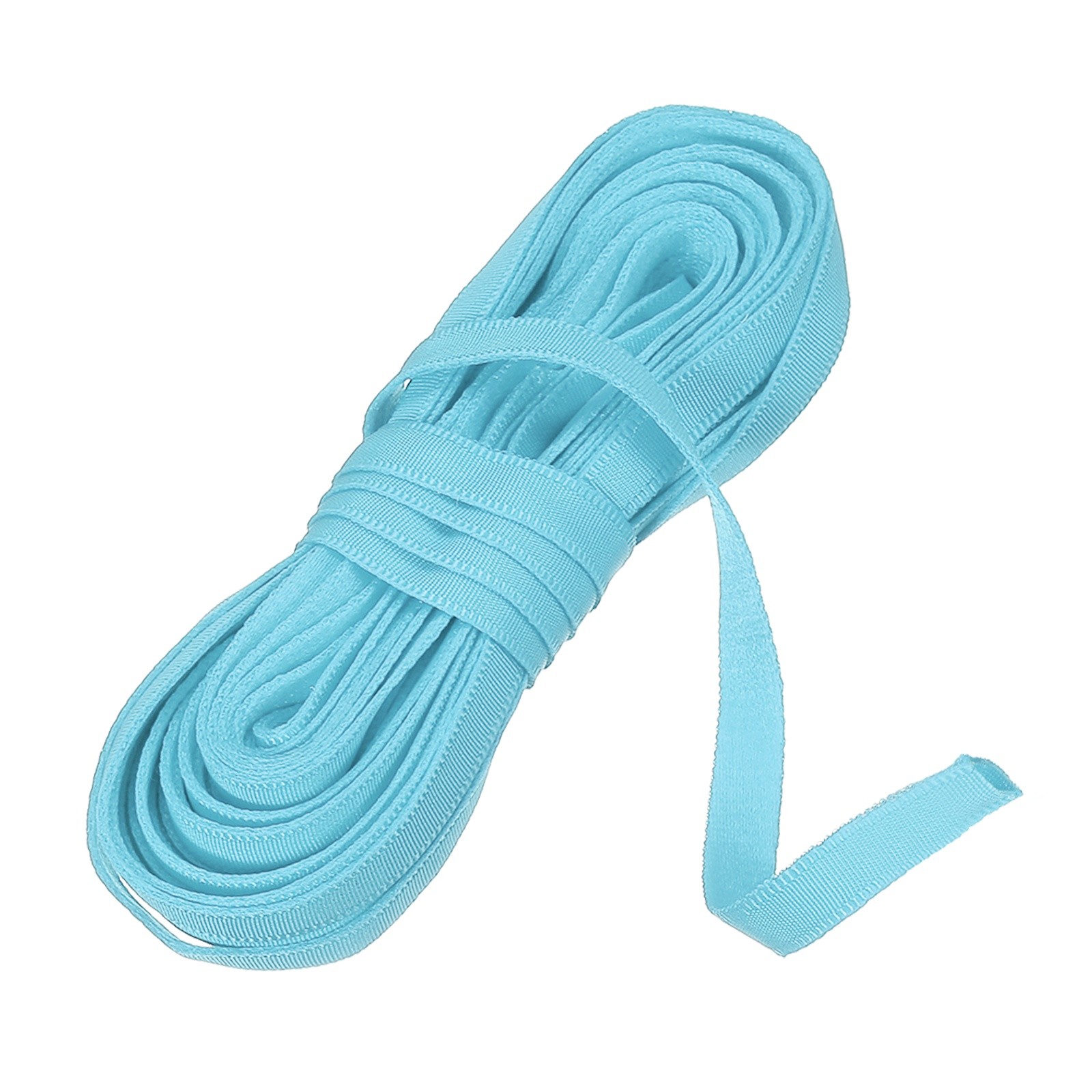 10 Yards Corset Boning Casing, 3/8" Nylon Plush Boning for Sewing, Sky Blue