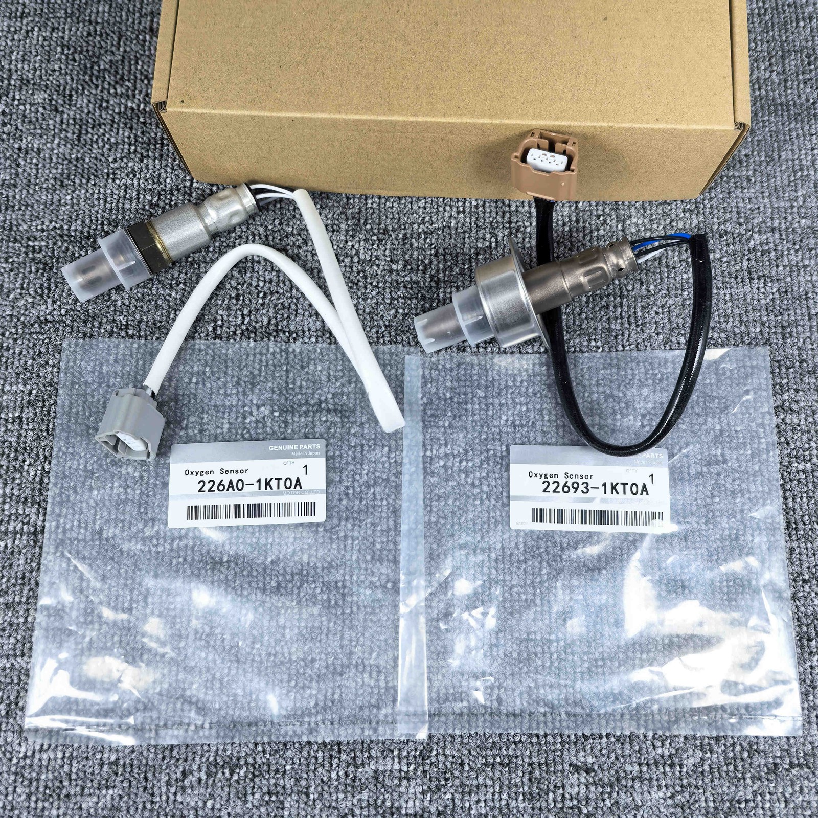 NEW 2Pcs Up & Downstream Oxygen O2 Sensor For 2012-2016 2017 Versa 1.6L