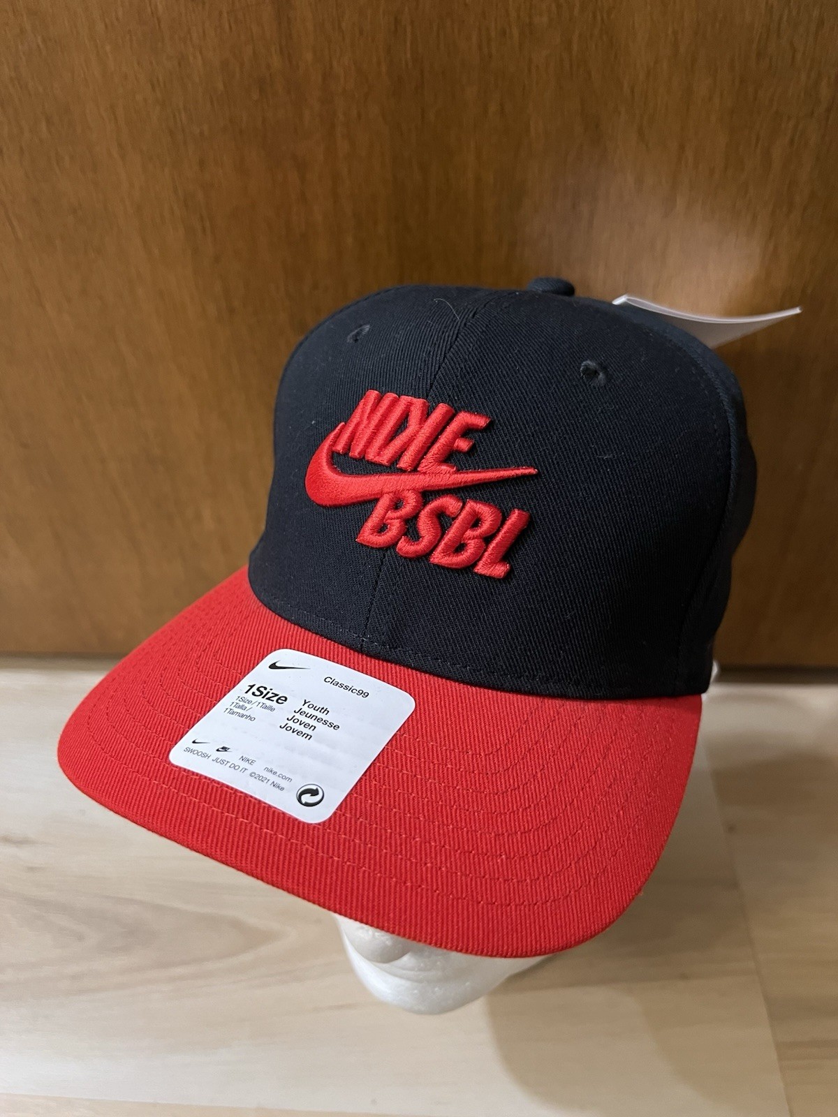 New Boys Nike Baseball Classic99 Youth Hat Cap Swoosh Flex Adjustable Strapback