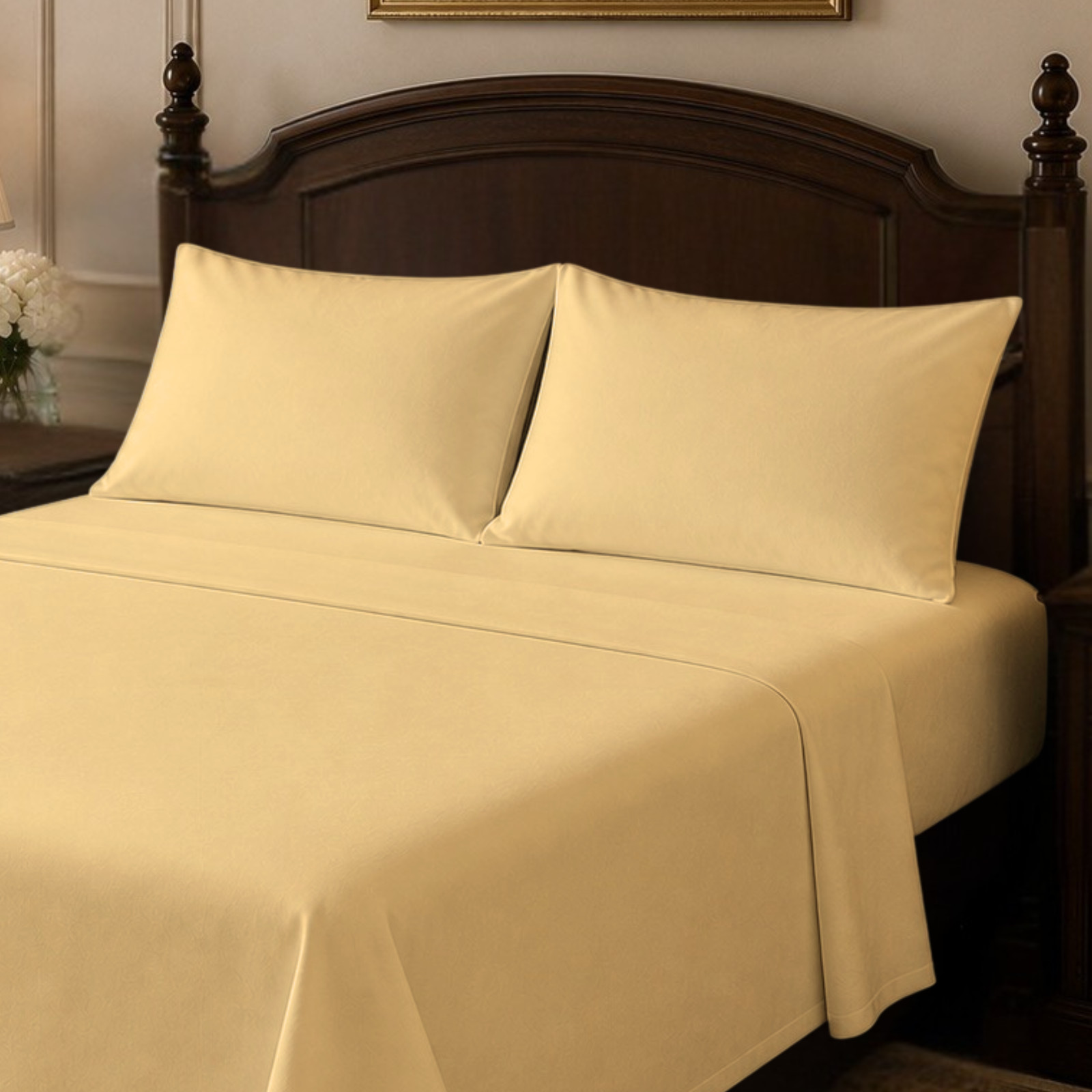 1100 Thread Count Cotton-rich Deep Pocket Softest Sheet Set Ultimate Comfort