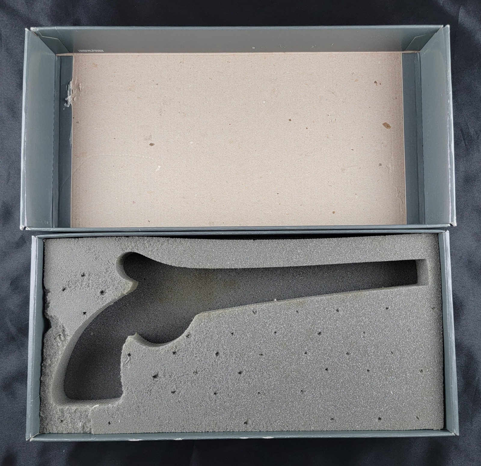 Vintage Armi San Marco 1860 Colt Army .44 Cal Original Box & Foam ONLY