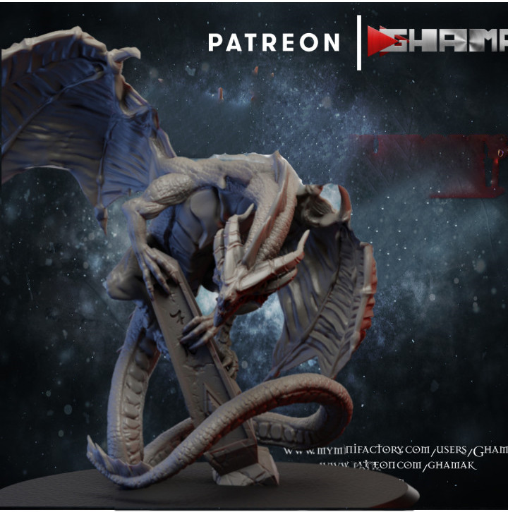 Wargames Compatible - Spartan Eternals Dark Ancient Dragon
