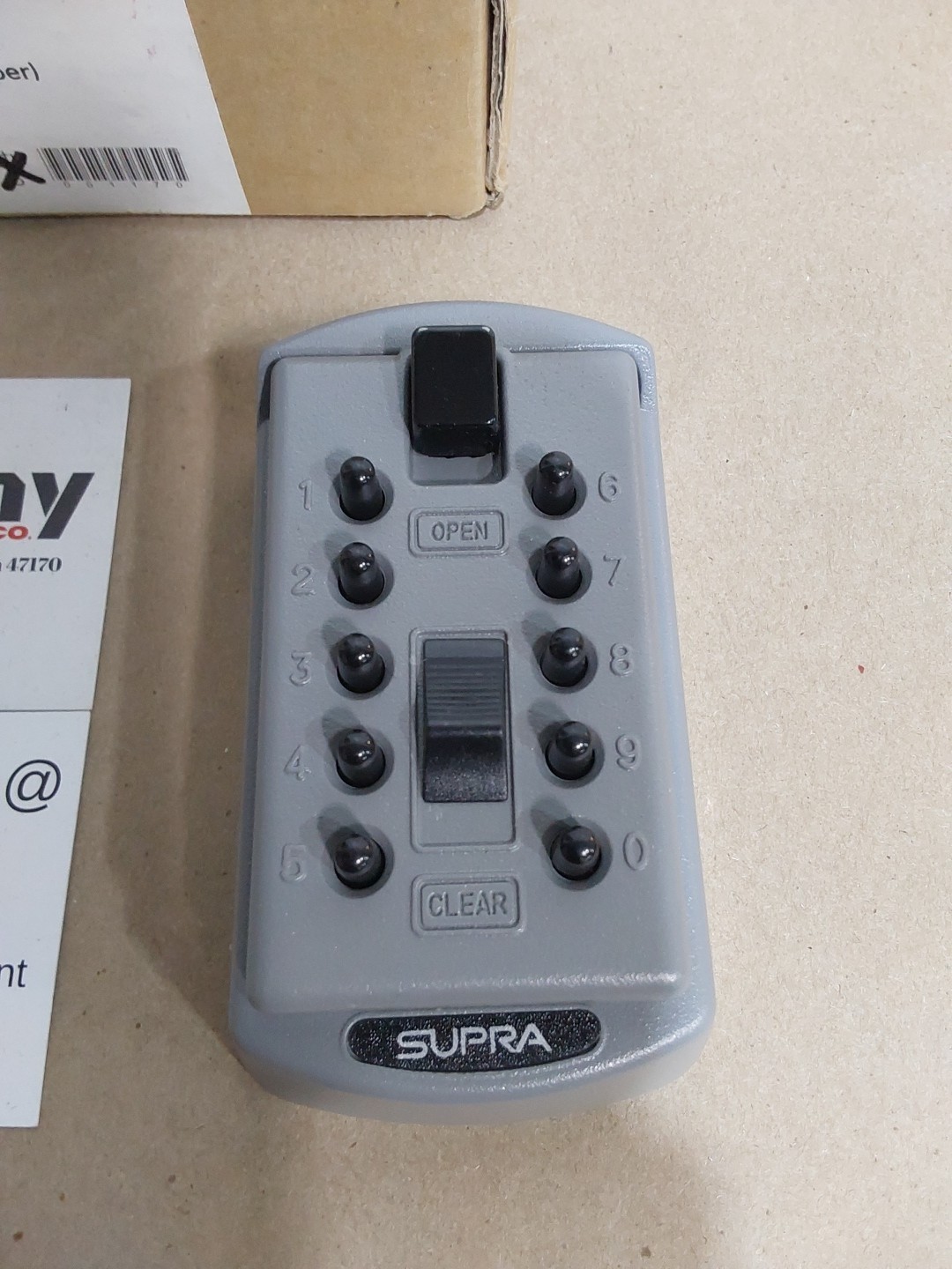 GE Access Point Key Safe Original 001170 - Holds 2 Keys - Security Storage