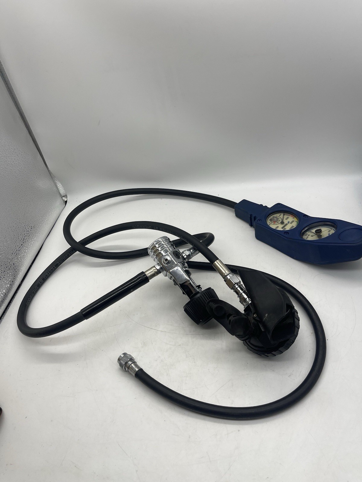 Sherwood Brut Regulator & Gauges Set Untested Needs Service