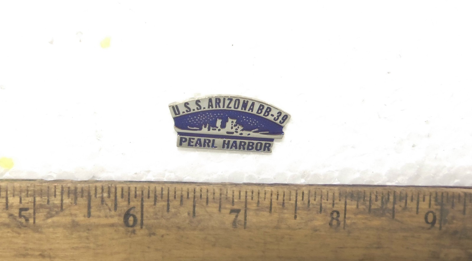 U.S.S. Arizona BB-39 Pearl Harbor Pin