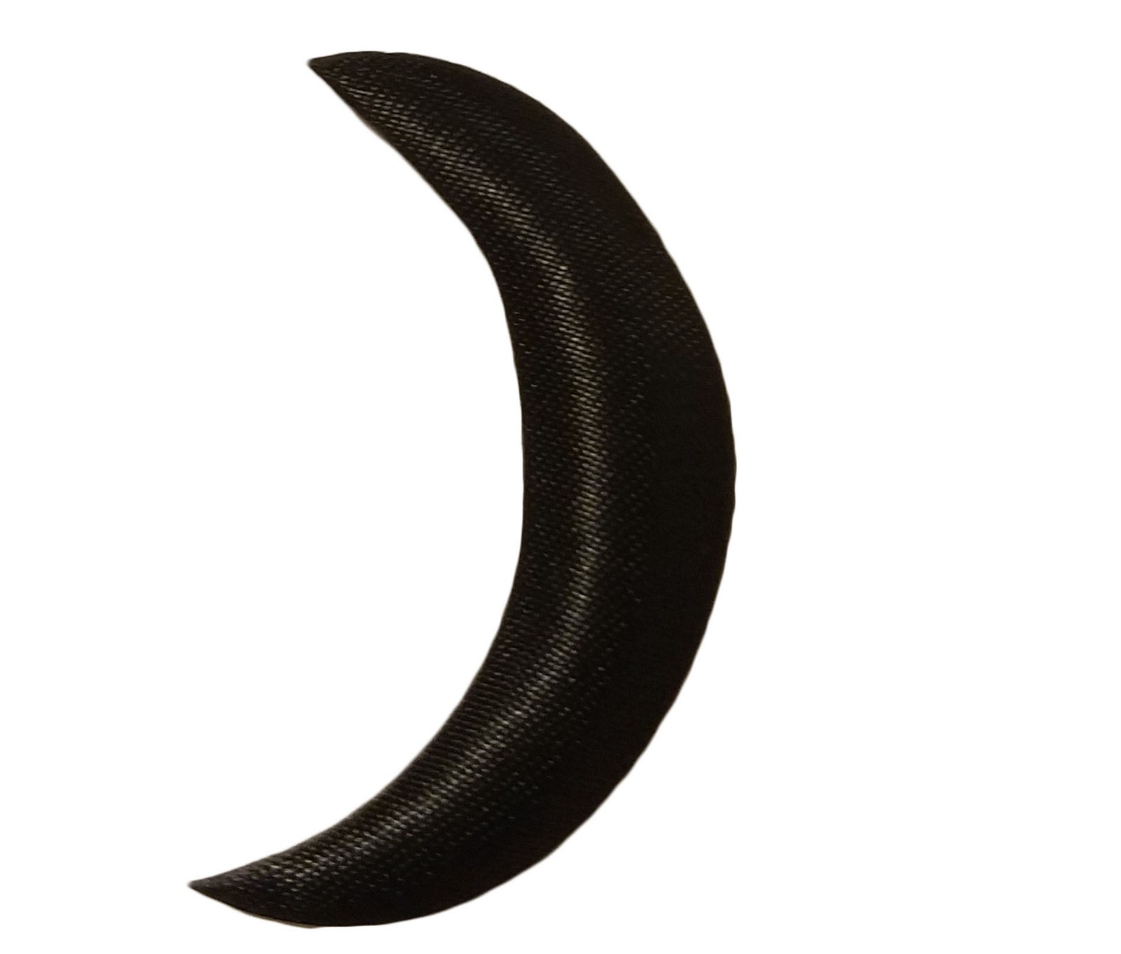 50 Pcs Crescent Moon Craft Puffins Padded Satin Applique Halloween Soft Shapes