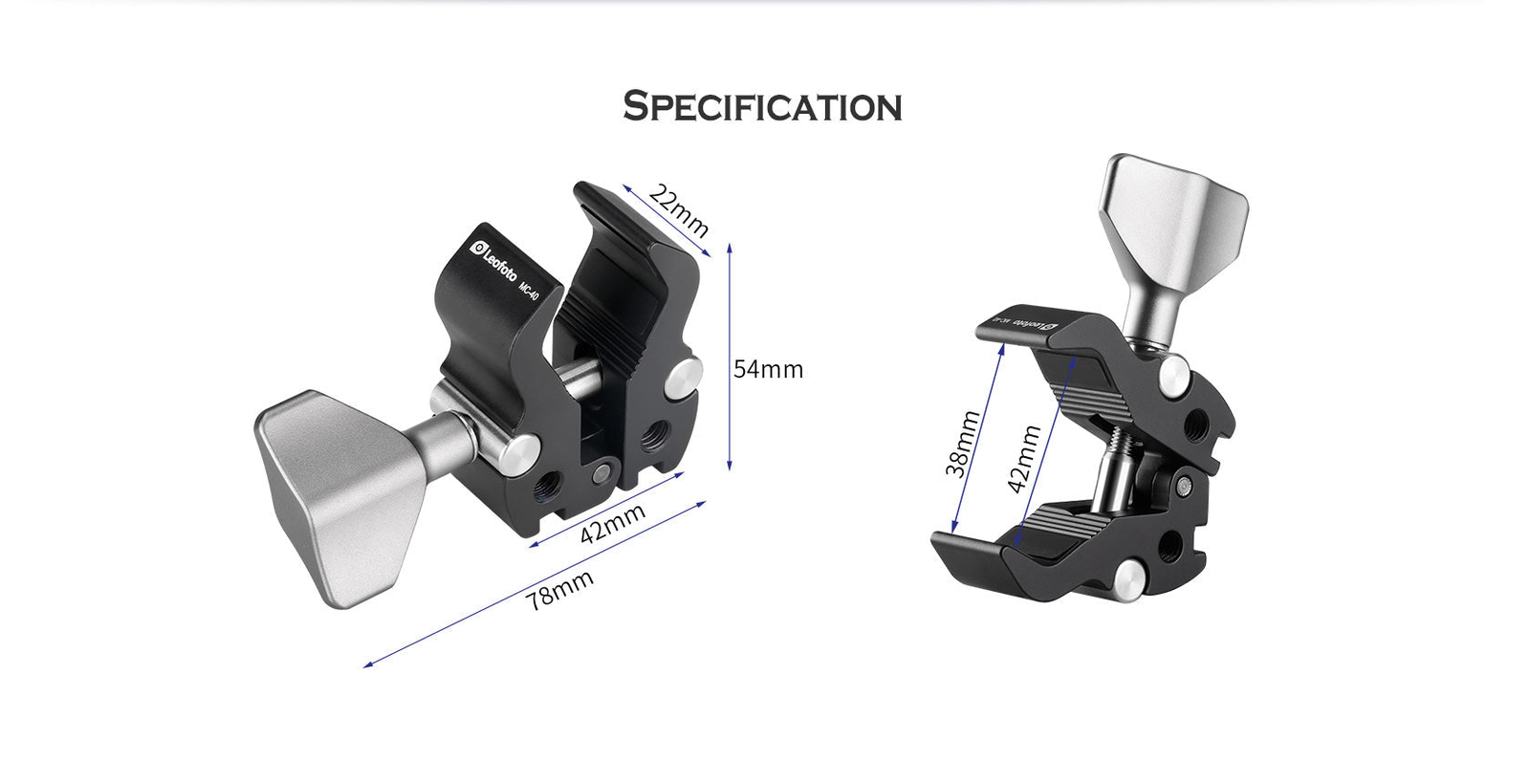 Leofoto MC-40 Multipurpose Clamp