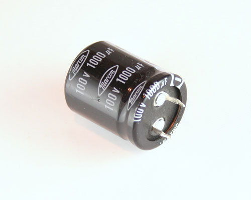 12x 1000uF 100V Radial Snap Mount Electrolytic Aluminum Capacitor 105C 1000mfd