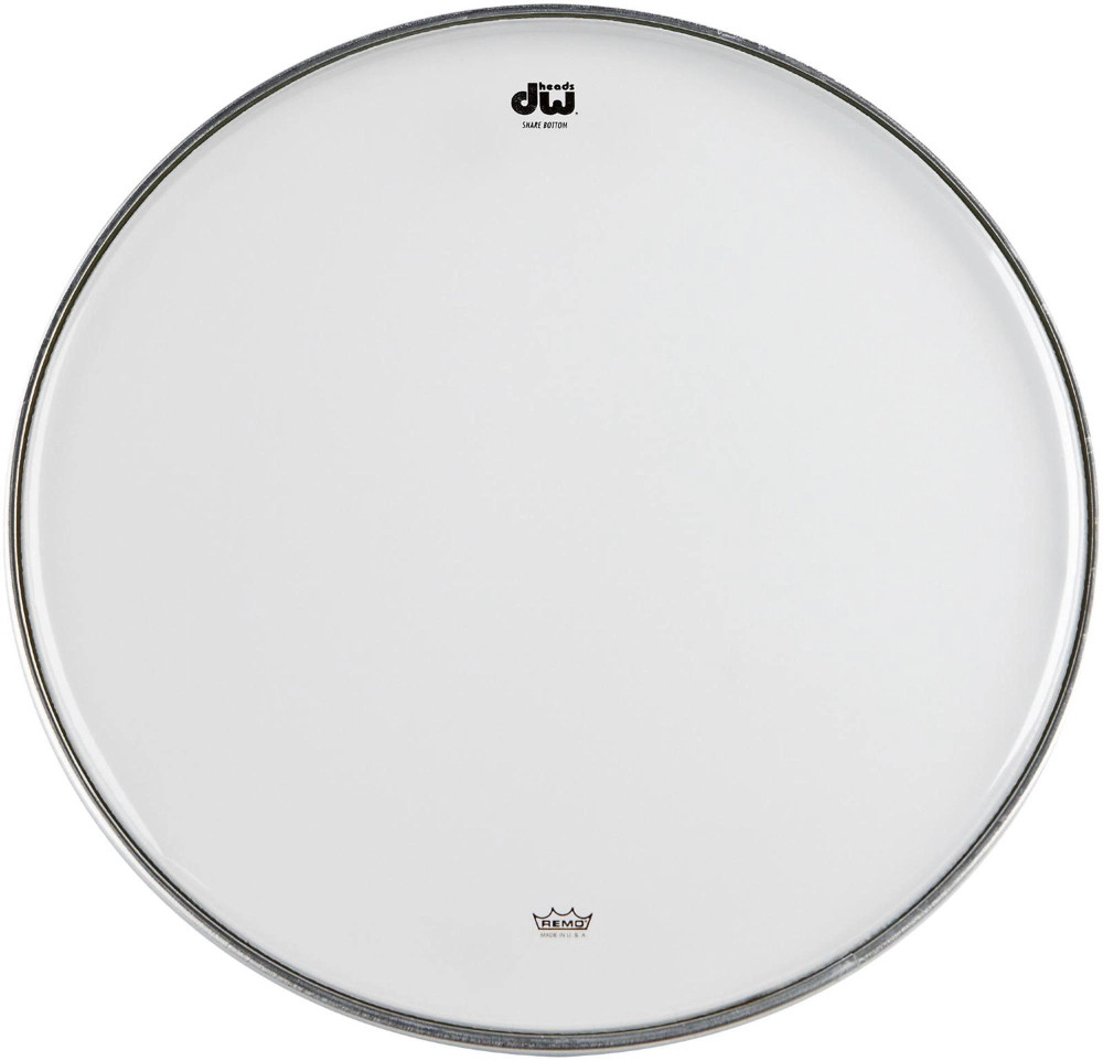 DW Clear Snare Side Bottom Head 12 in.
