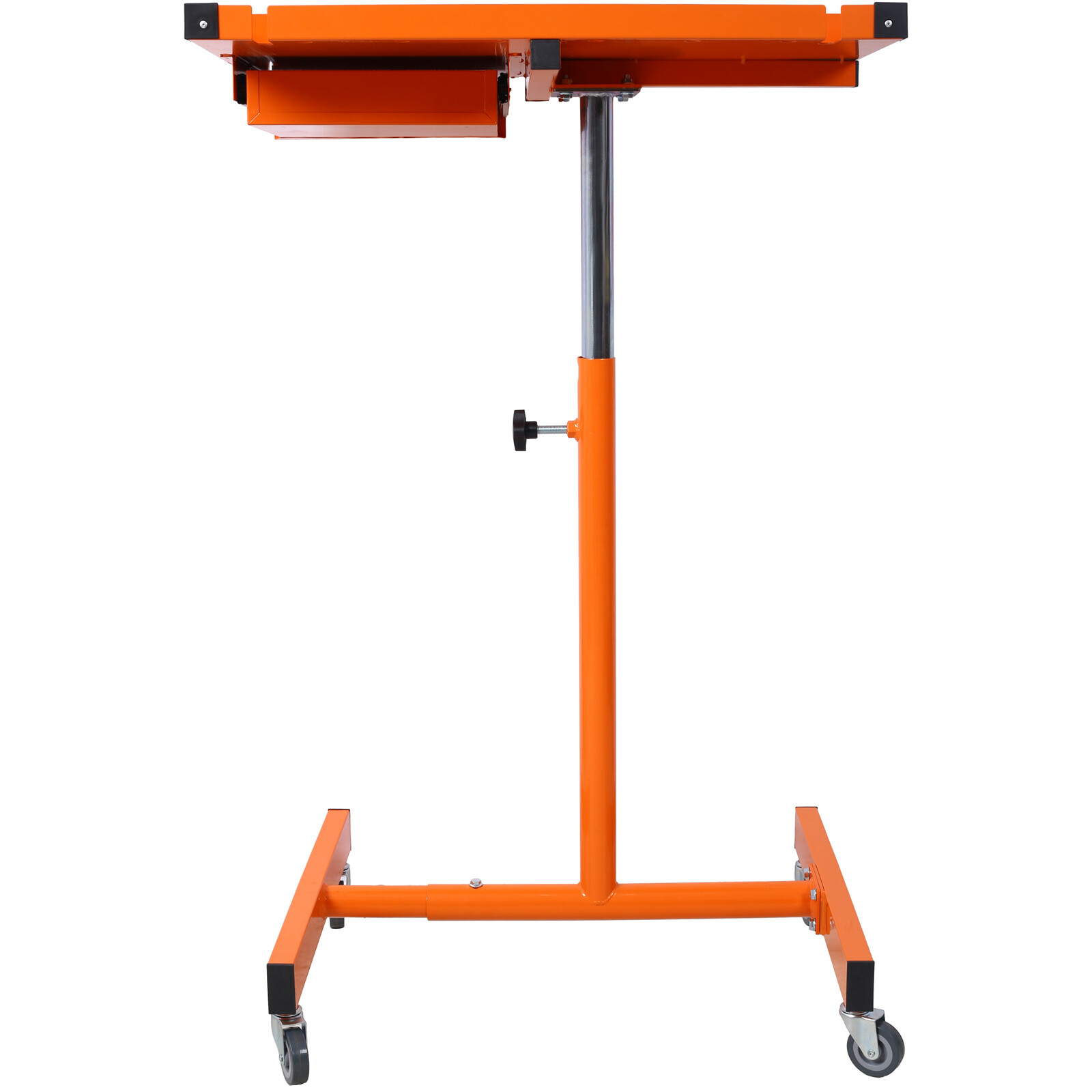 Adjustable Tear Down Steel Work Table with Drawer 220lbs Capacity Heavy Duty