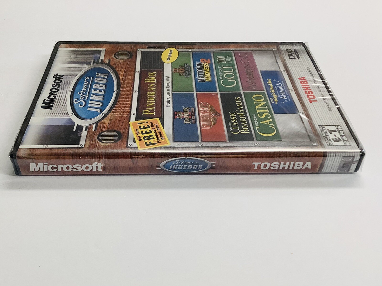 "BRAND NEW" Microsoft Software Jukebox for Toshiba Version 1.0 PC Plus SEALED