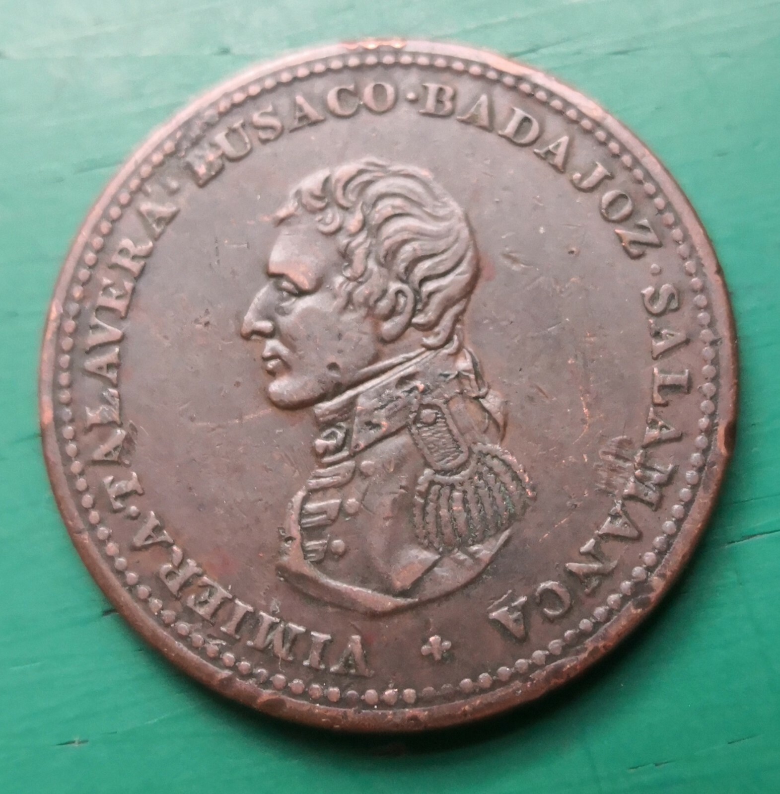 Canada Wellington cossack penny token Breton 985 #367