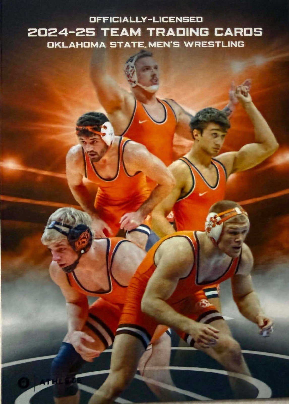 2024-25 OKLAHOMA STATE UNIVERSITY WRESTLING ONIT ATHLETE TRADING CARDS