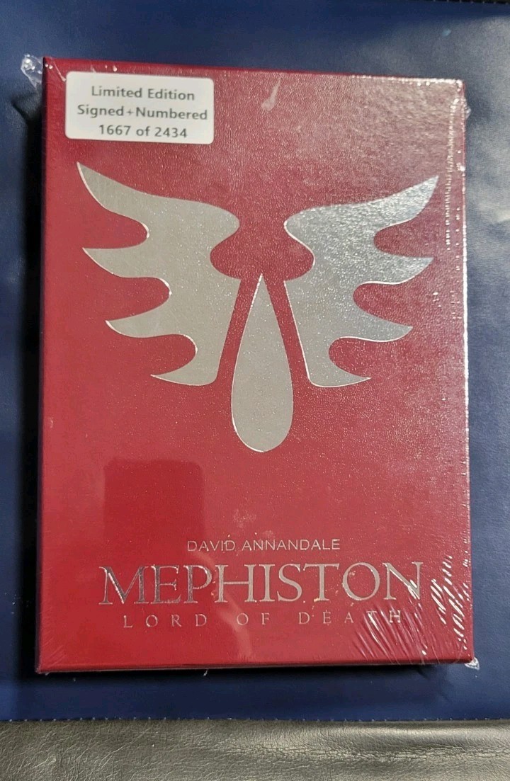*LIMITED EDITION* Black Library Mephiston: Lord of Death Signed and Numbered