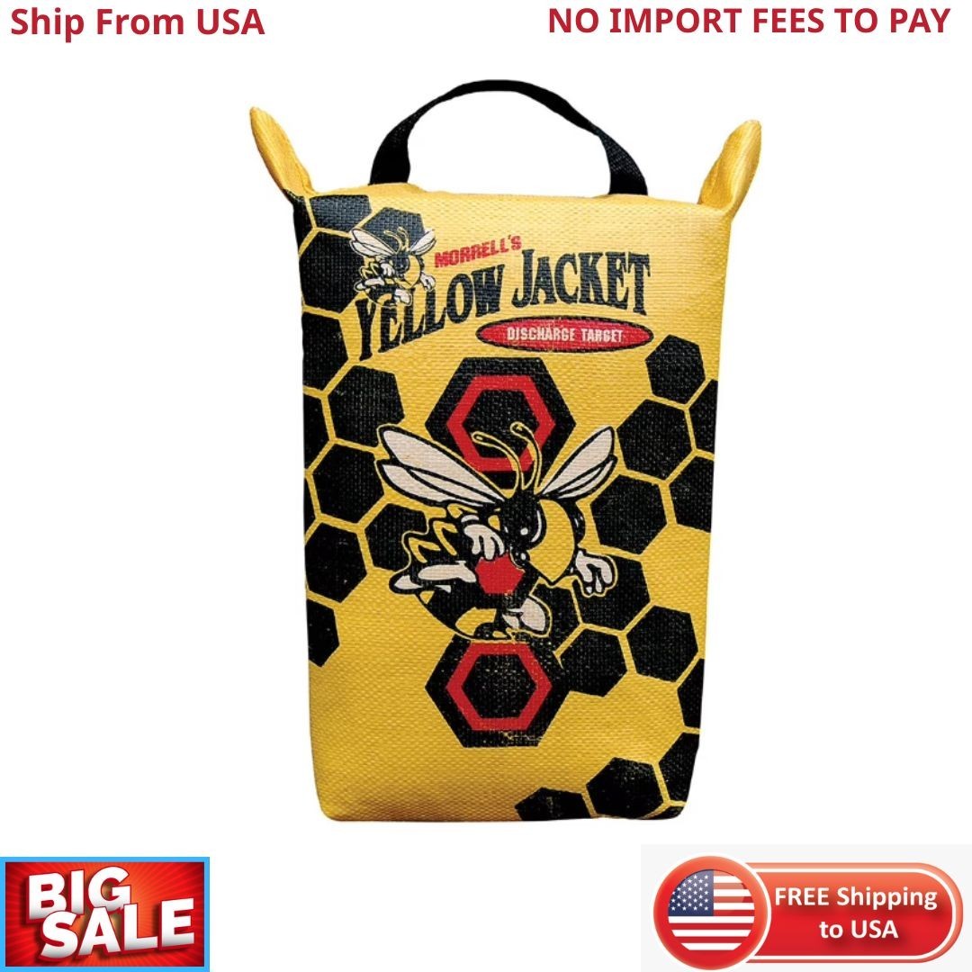 Morrell Yellow Jacket Final Shot Crossbow Discharge Archery Bag Target New