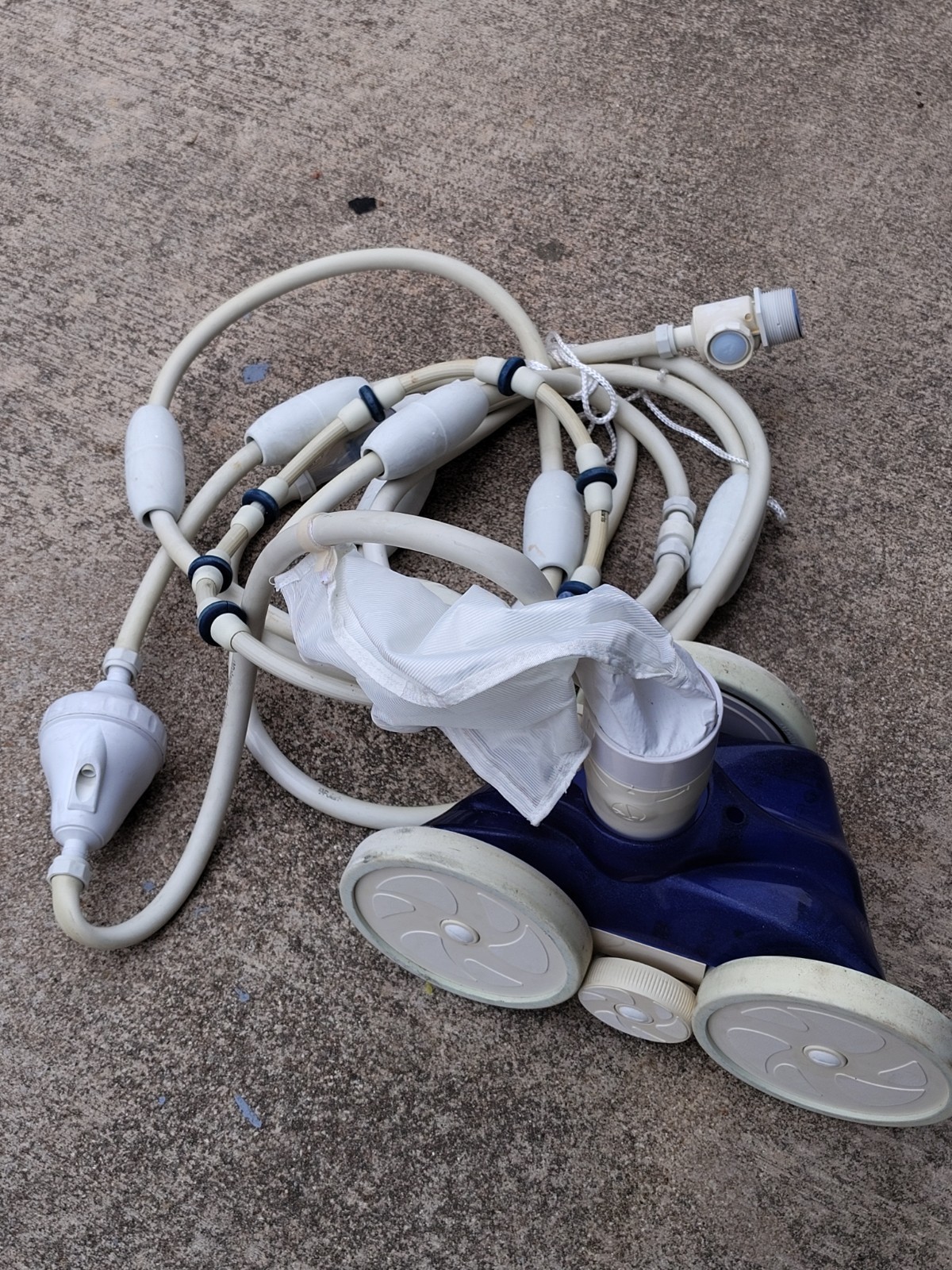 Polaris TR28P Pressure Automatic Pool Cleaner | Works | Damaged Globe Part