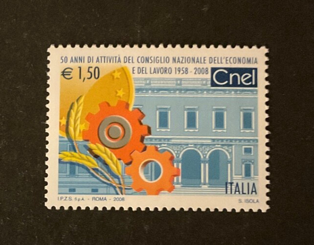 Stamps Italy Scott #2853 never hinged