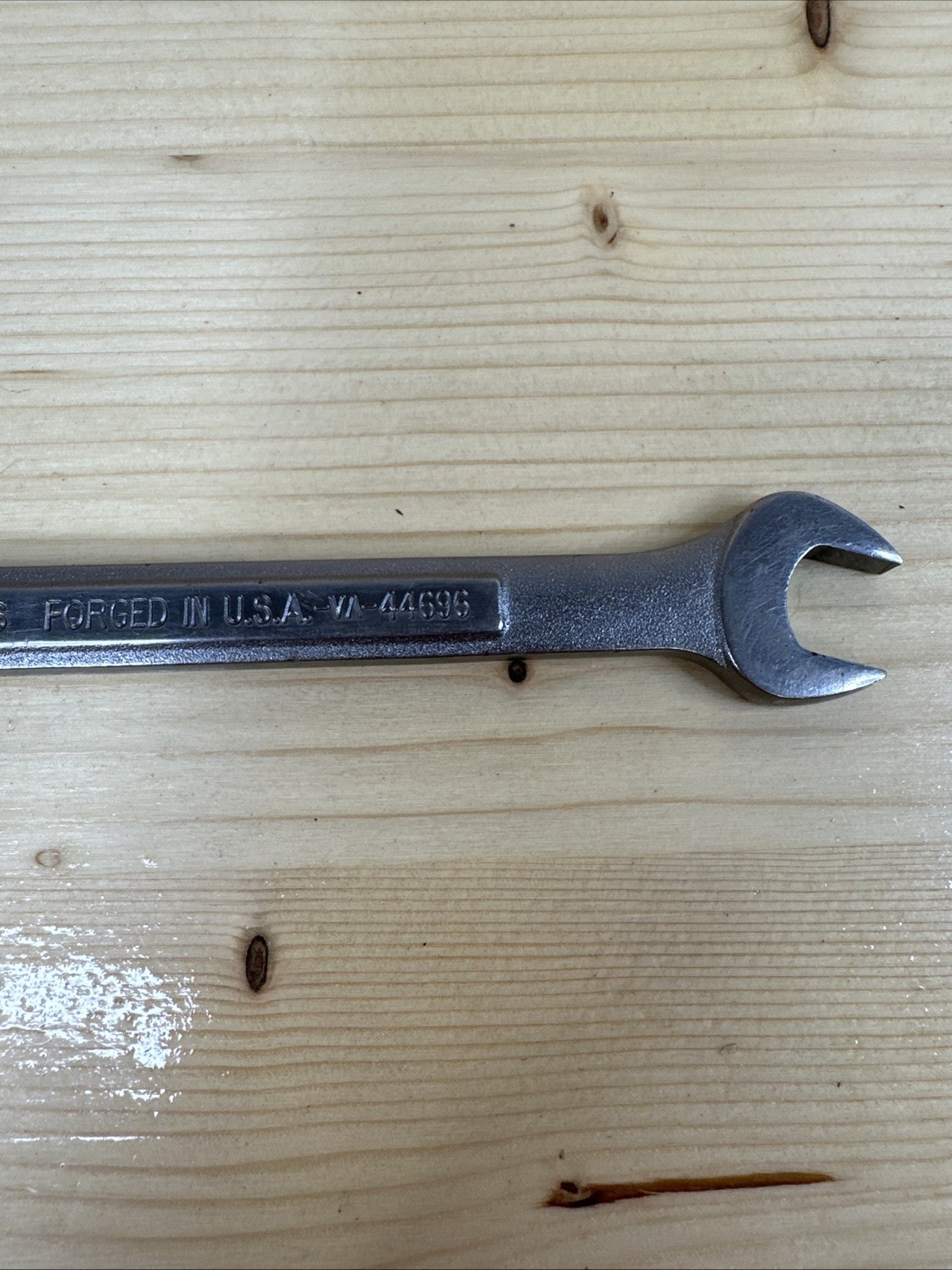 Craftsman Vintage 9/16 Combination Wrench 12 Point Made in USA VA 44696