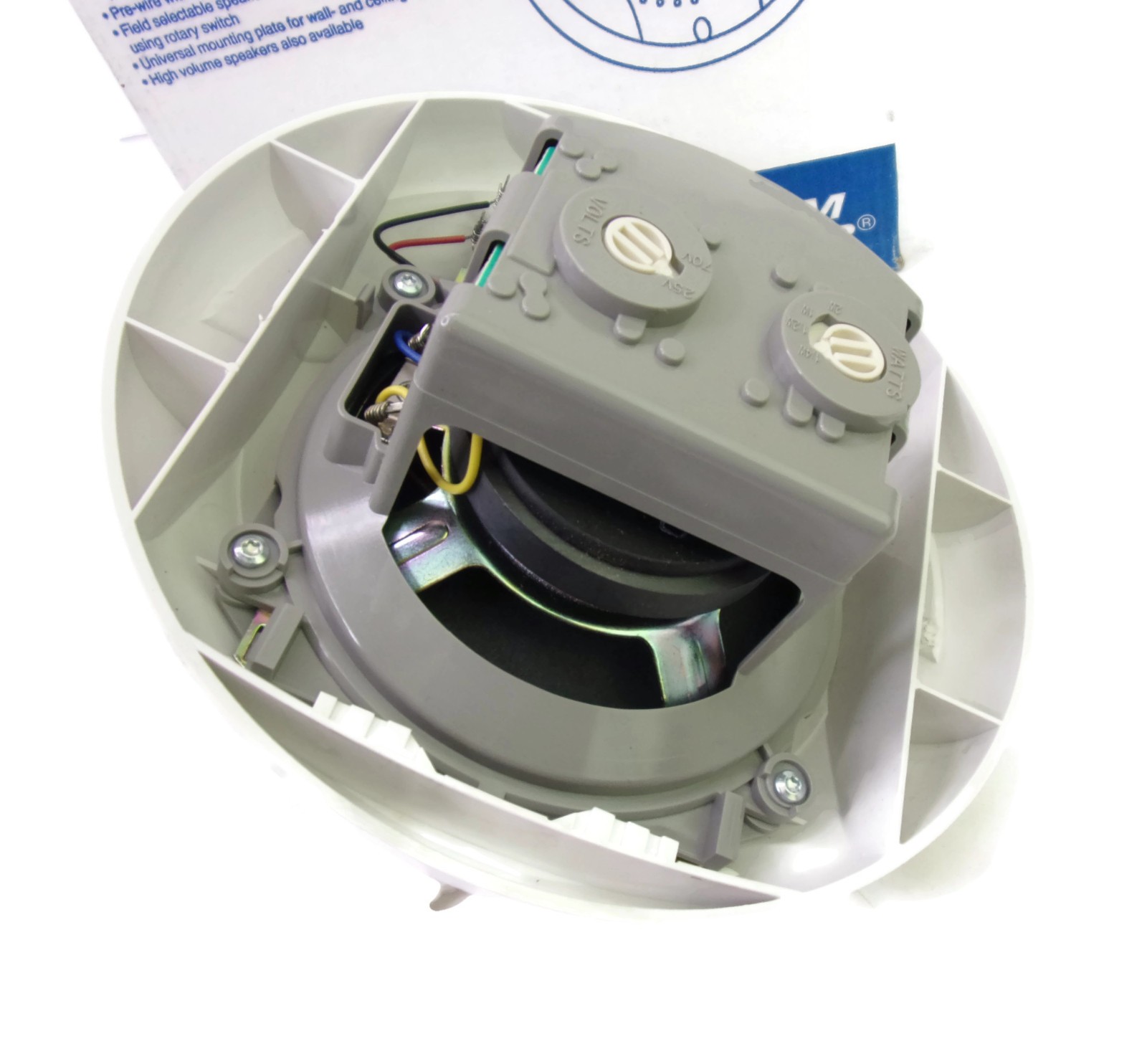 System Sensor SPSCW SpectraAlert Advance Ceiling Speaker Strobe White ~ NIB ~