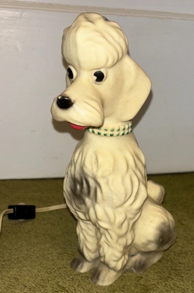 Vintage Nan-San Poodle Night Light (untested)