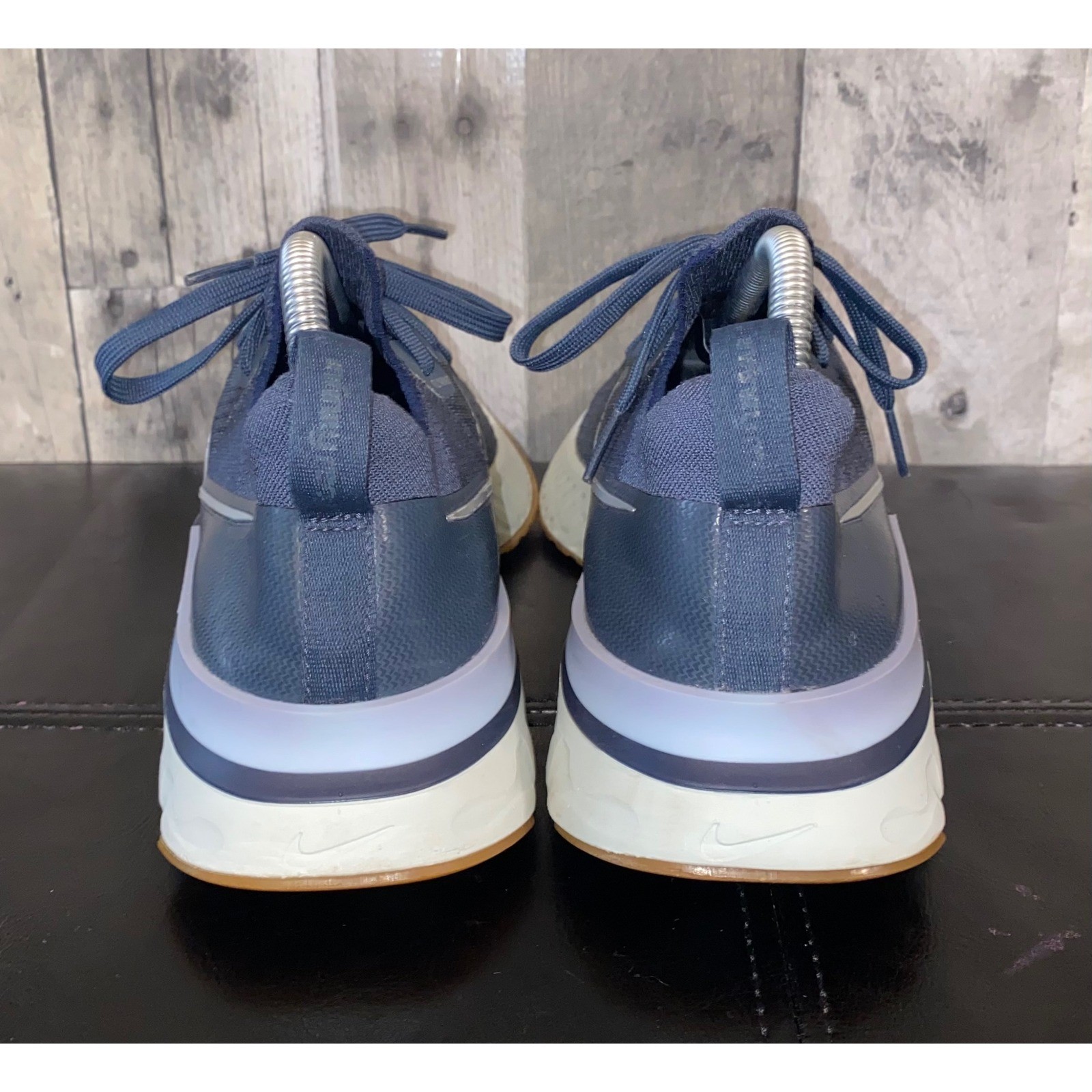 Nike React Infinity RunFlyknit Running Walking Shoes Navy Blue Men Size 8 ~READ