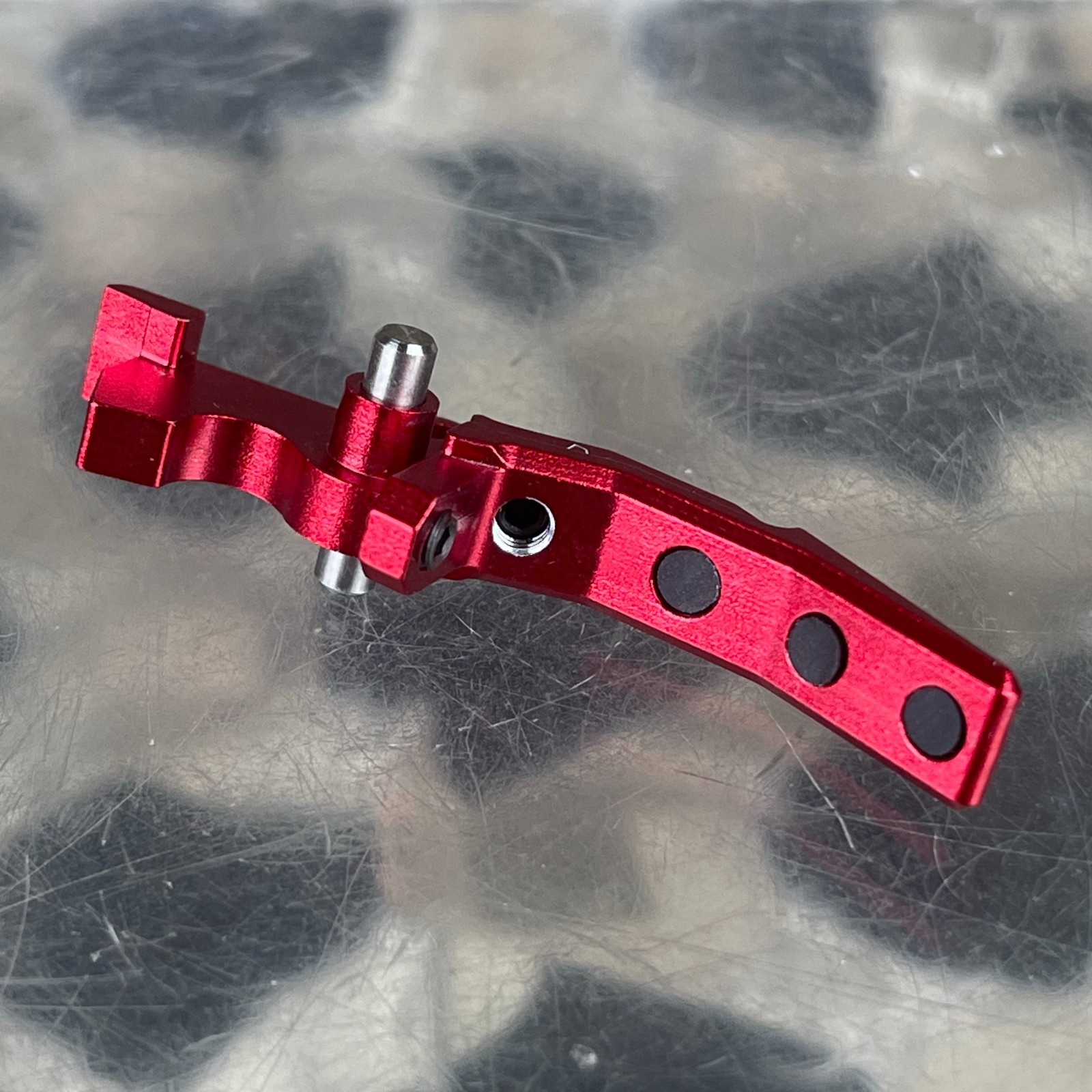NEW Maxx Model CNC Aluminum Advanced Speed Trigger Style C - Red (MX-TRG002SCR)